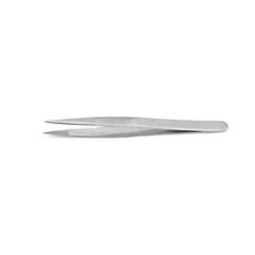 McCoy Straight 4.5" Broad Point Stainless Steel Forceps