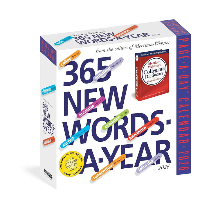 365 New Words-A-Year Page-A-Day Calendar 2026
