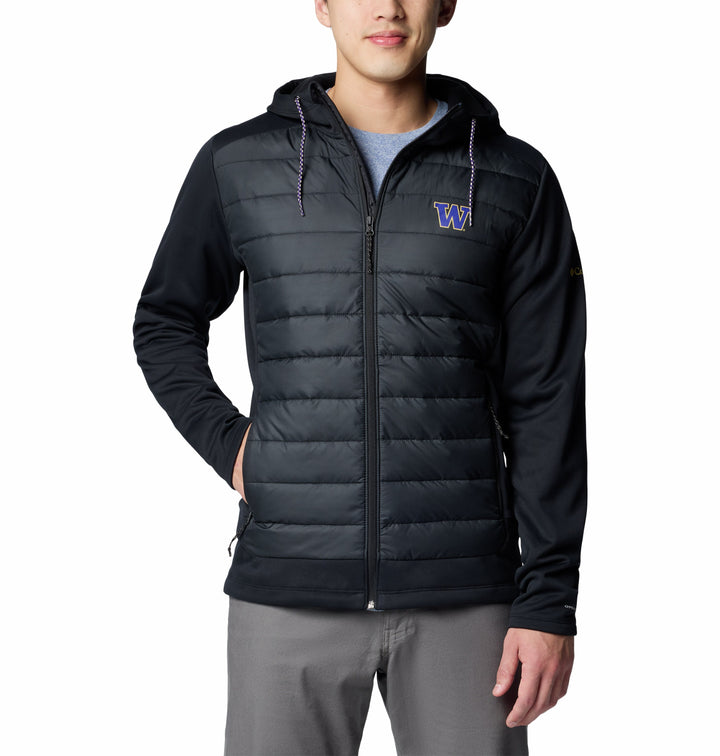 Columbia Men's W Out Shield Hybrid Full Zip Puffer Hoodie