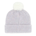 47 Brand Women's Lavender Mellow Cuff Pom Beanie Back thumbnail