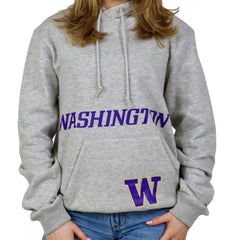 New Era Men's Washington Huskies Lower Print Pullover Hoodie