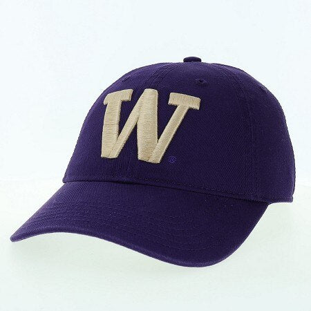 Legacy Kids' Purple W Relaxed Twill Adjustable Hat