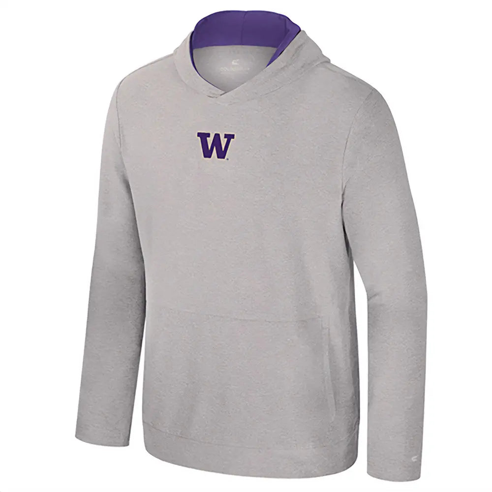 Colosseum Men's Washington Huskies FW26 Cloud Jersey Hooded Long Sleeve Tee