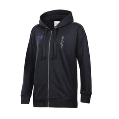 Photo of GFS Women's Washington Huskies Vertical Script Everlee Full Zip Hoodie.