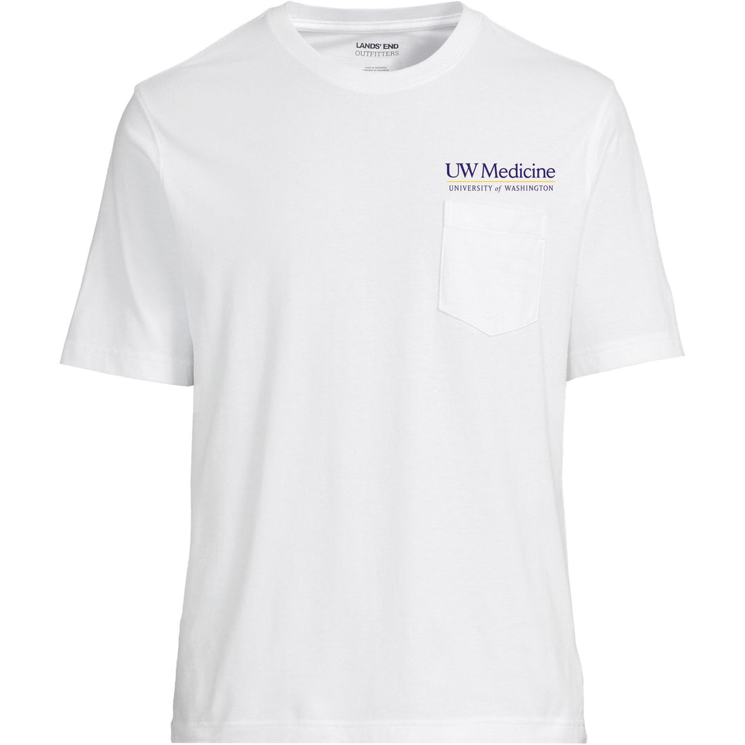 Lands' End Unisex UW Medicine Short Sleeve Pocket T-Shirt