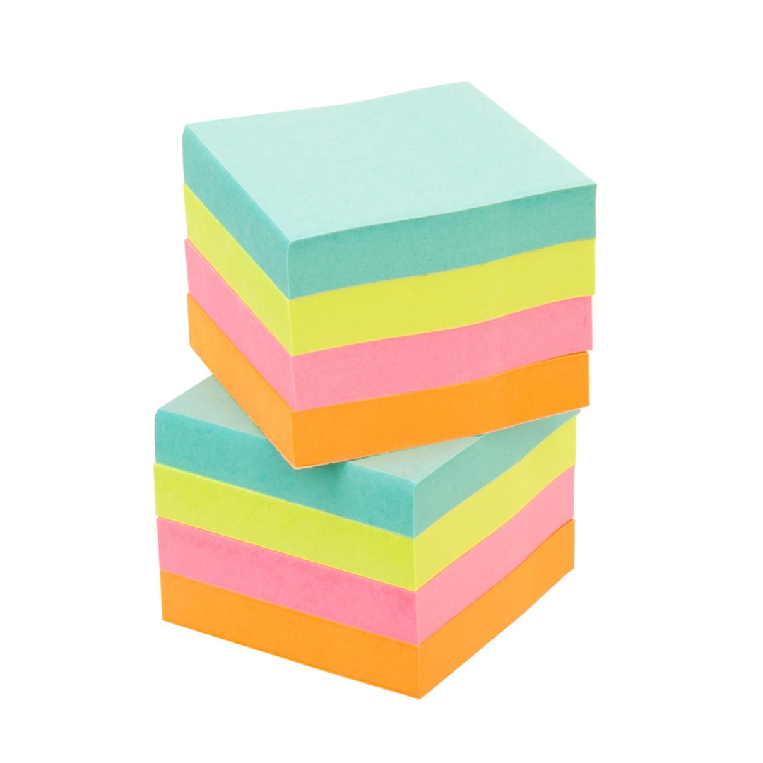 Post-it Miami Collection 2"x2" Super Sticky Notes 8 Pack