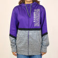 Colosseum Men's Washington Huskies FW25 Contrast Poly Full Zip Hoodie thumbnail