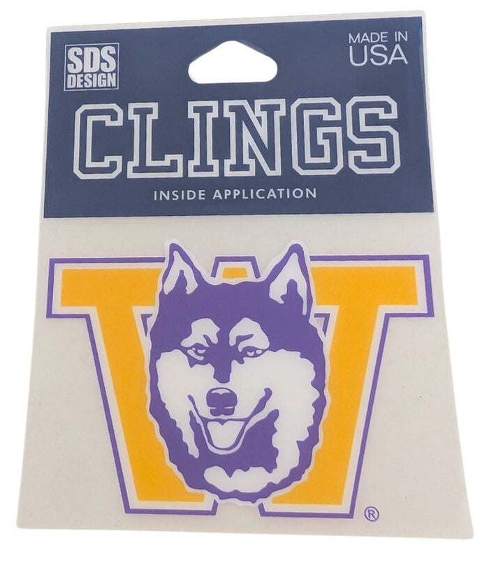 SDS Vault Dog W Cling Inside Decal 3"