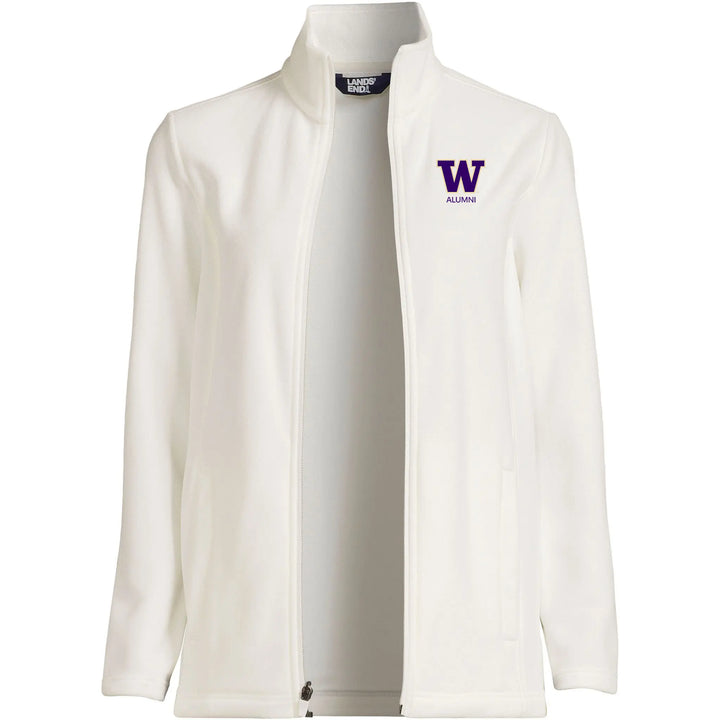 Lands' End Women's UW Alumni ThermaCheck Fleece Full Zip