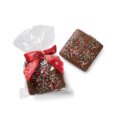 Sweet Jubilee Milk Chocolate Covered Grahams with Holiday Nonpareils