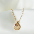 DROP SHIP Kyle Cavan Washington Sunburst Gold Necklace & Gemstone Bundle thumbnail