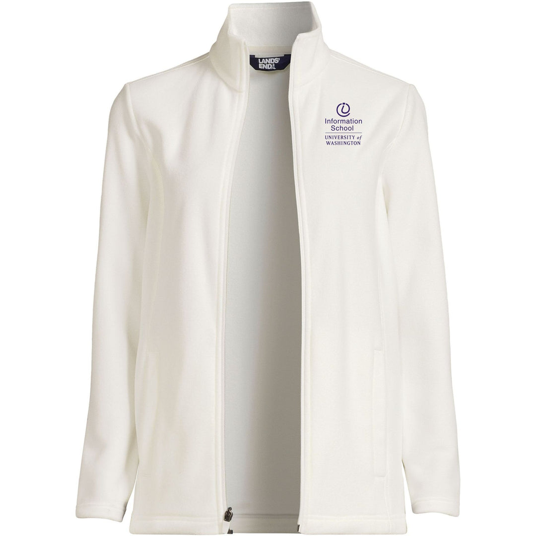 Lands' End Women's UW Information School Thermacheck Fleece Full Zip