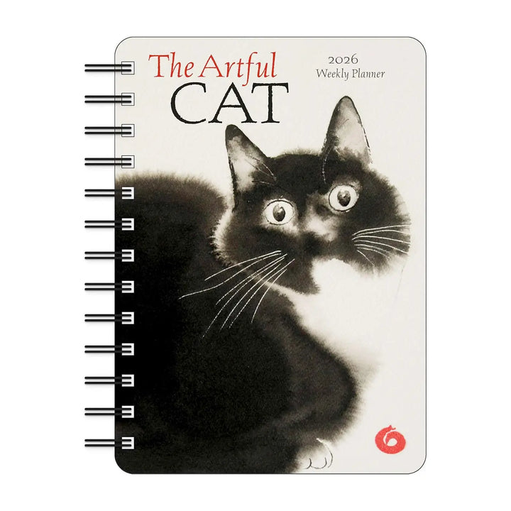 The Artful Cat 2026 Weekly Planner Calendar
