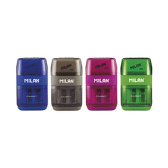 Milan Compact Pencil Sharpener and Eraser