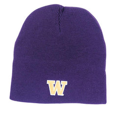 Photo of LogoFit Unisex Purple Washington Huskies Everest Beanie.