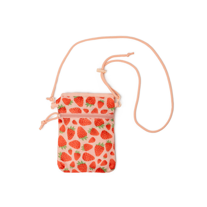 Crush Strawberry Off The Market Expandable Shopping Crossbody