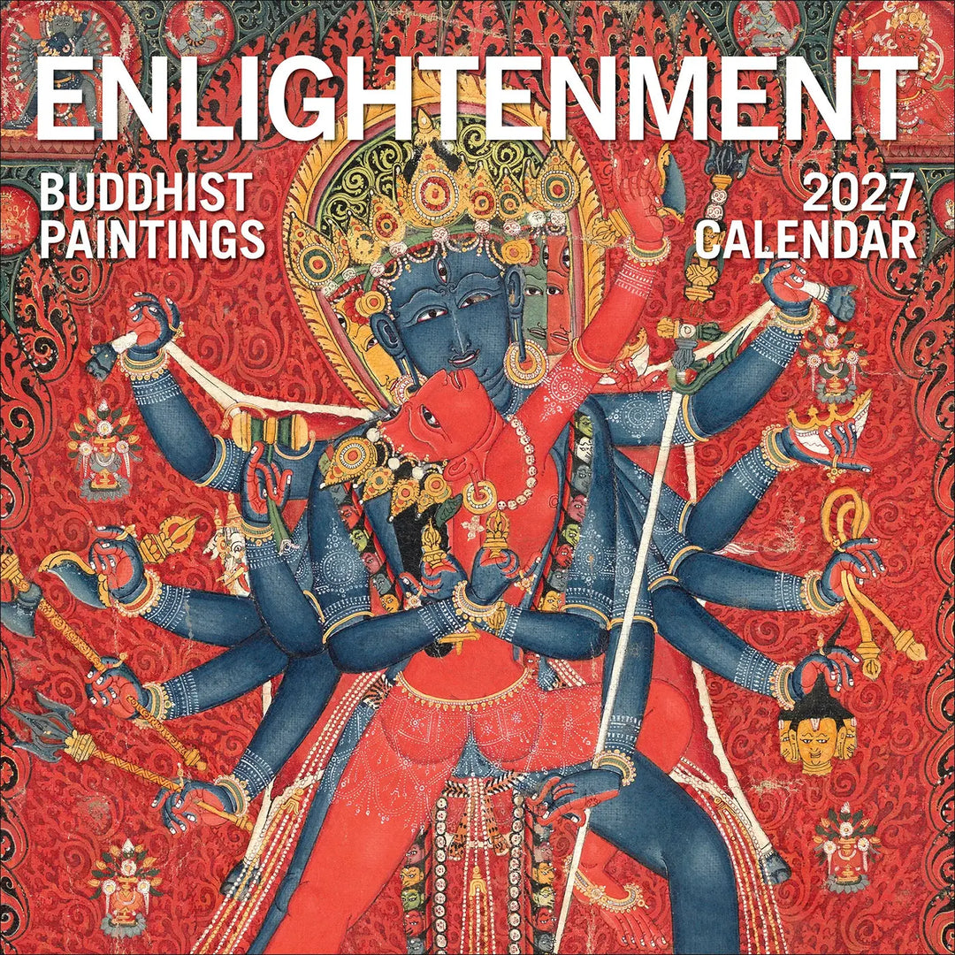 Enlightenment Buddhist Paintings 2027 Wall Calendar