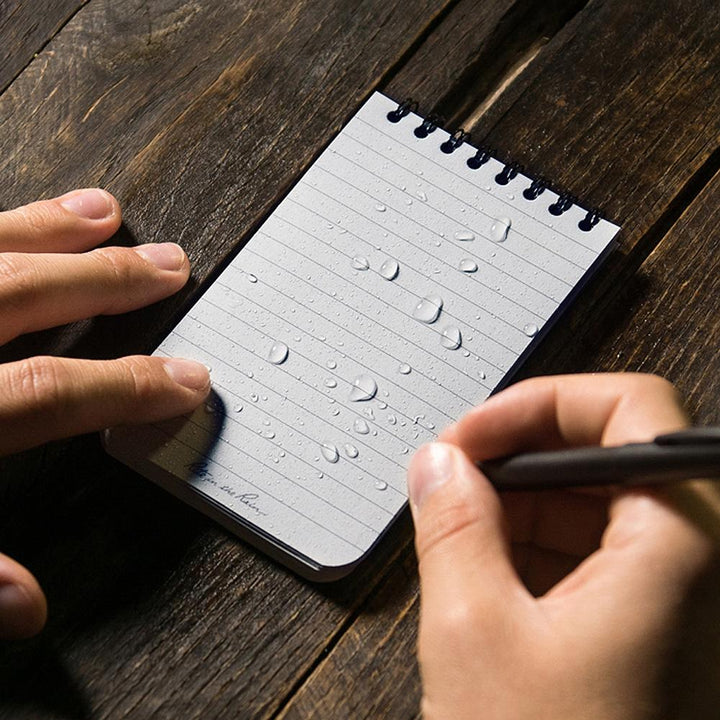 Rite in the Rain Black Universal 3"x5" Top Spiral Notebook