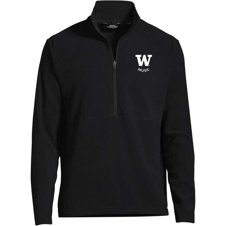 Lands' End Men's UW School of Music Thermacheck Fleece Quarter Zip