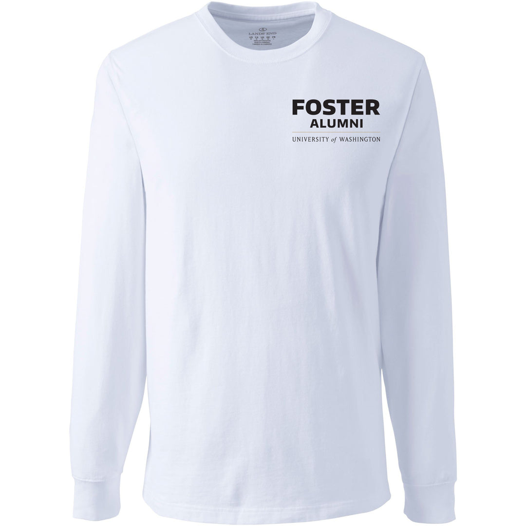 Lands' End Unisex UW Foster Alumni Long Sleeve T-shirt