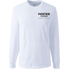 Photo of Lands' End Unisex UW Foster Alumni Long Sleeve T-shirt.