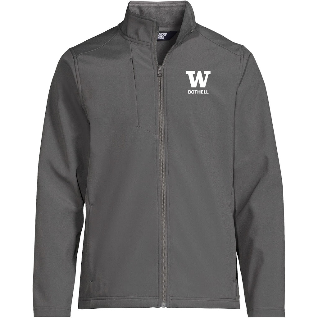 Lands' End Men's UW Bothell Soft Shell Jacket