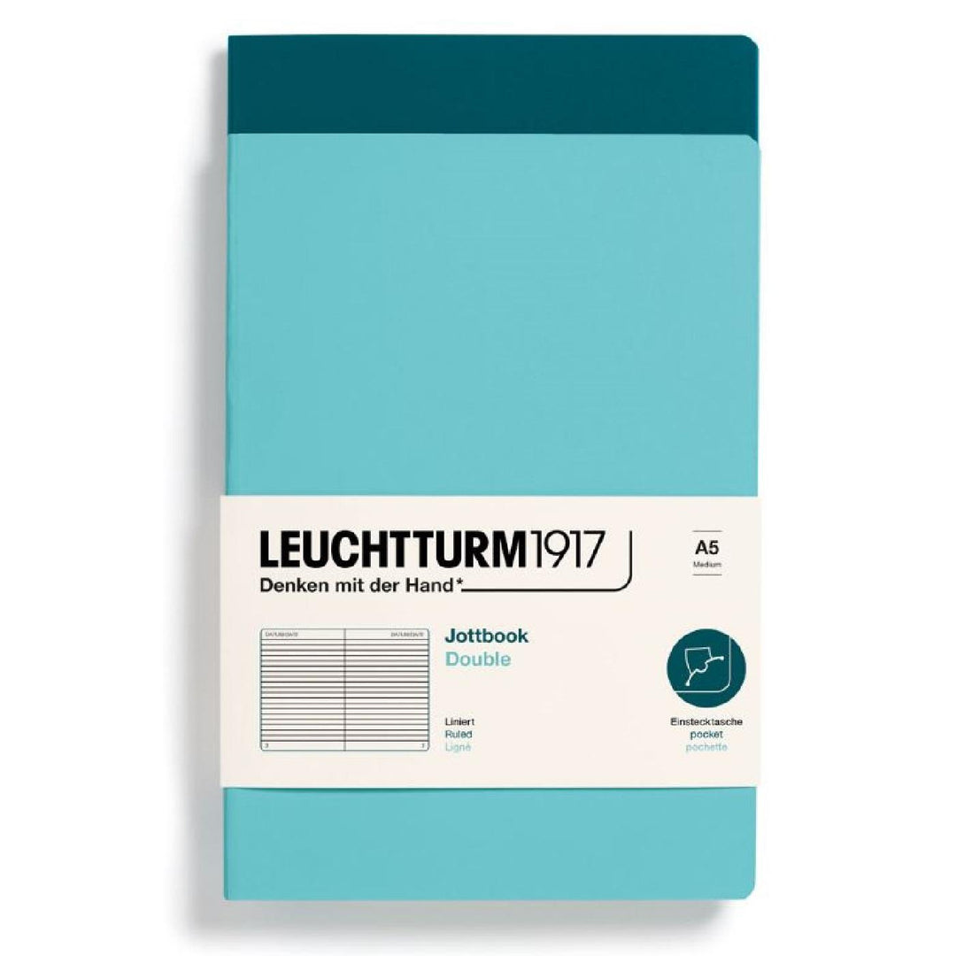 Leuchtturm 1917 Jottbook Double Pack A5 Flexcover Notebook 59ct