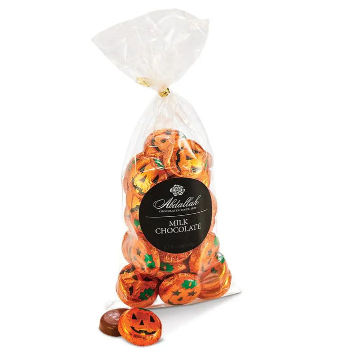 Abdallah Foil Milk Chocolate Jack-O-Lanterns 7.5oz