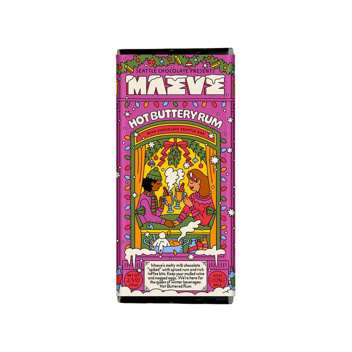 Seattle Chocolate Hot Buttery Rum Truffle Bar