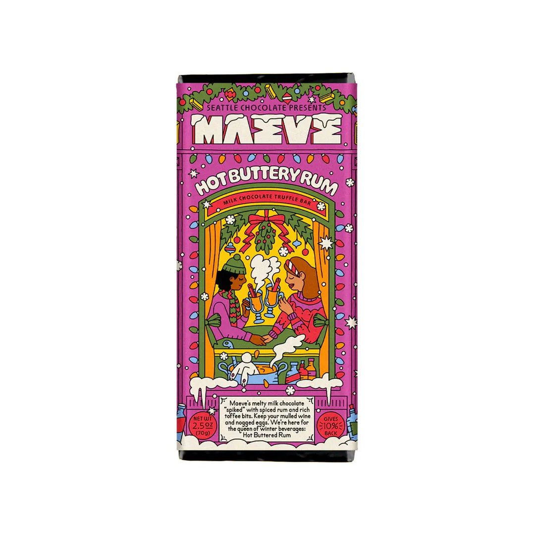 Seattle Chocolate Hot Buttery Rum Truffle Bar