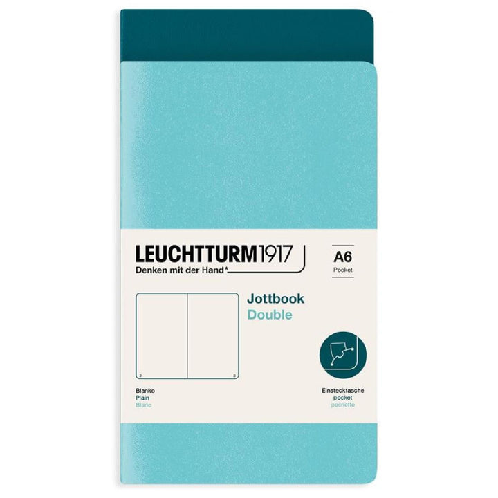 Leuchtturm 1917 Jottbook Double Pack A6 Flexcover Notebook 59ct