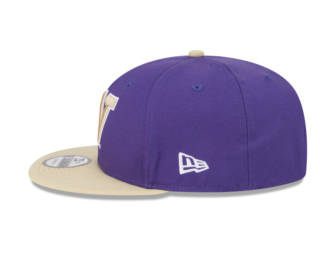 New Era Purple 9Fifty Gold Bill Snapback Hat