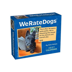 Photo of WeRateDogs 2027 Day-to-Day Calendar.