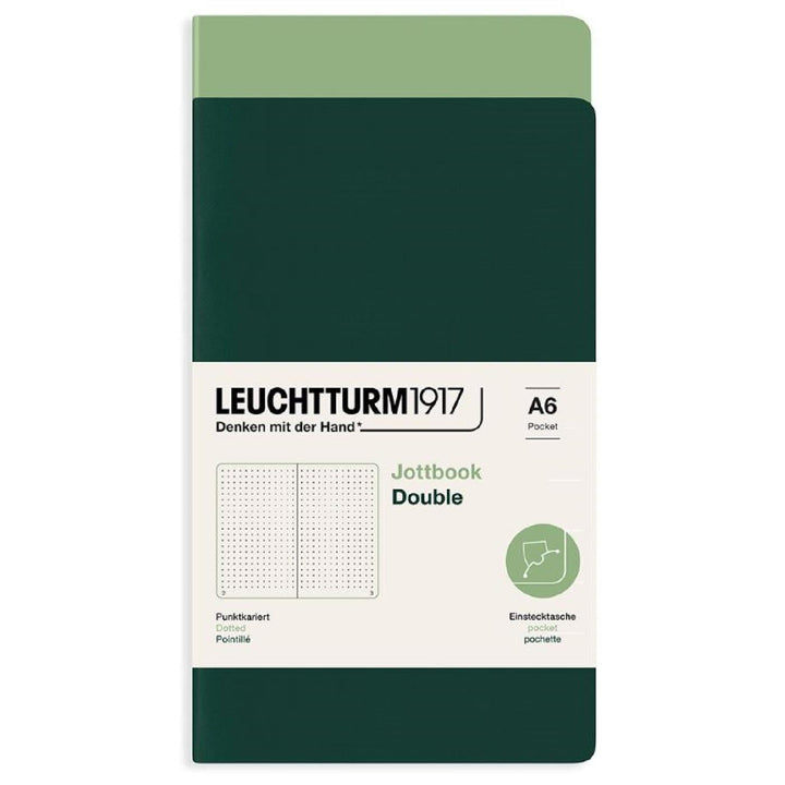 Leuchtturm 1917 Jottbook Double Pack A6 Flexcover Notebook 59ct