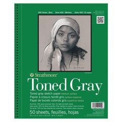 Strathmore 400 Series Toned Gray Sketch Spiral Pad Hover