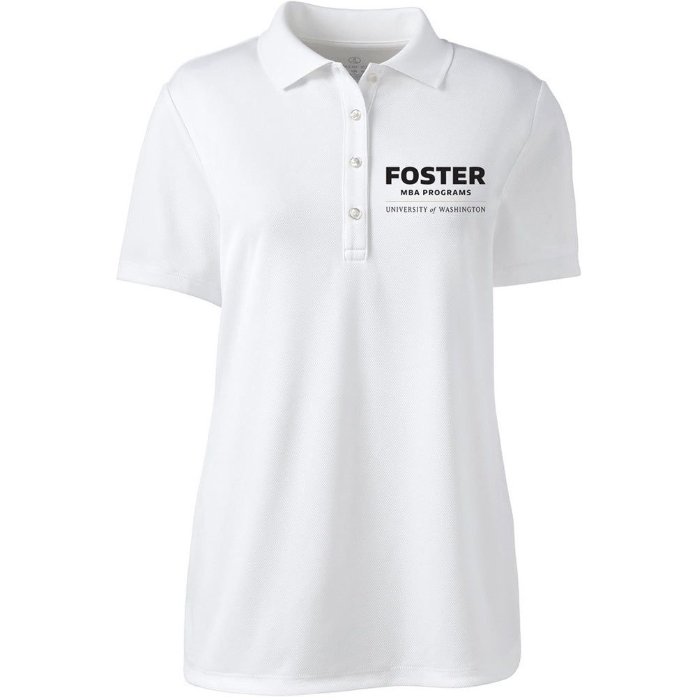 Lands' End Women's UW Foster MBA Programs Flagship Performance Polo