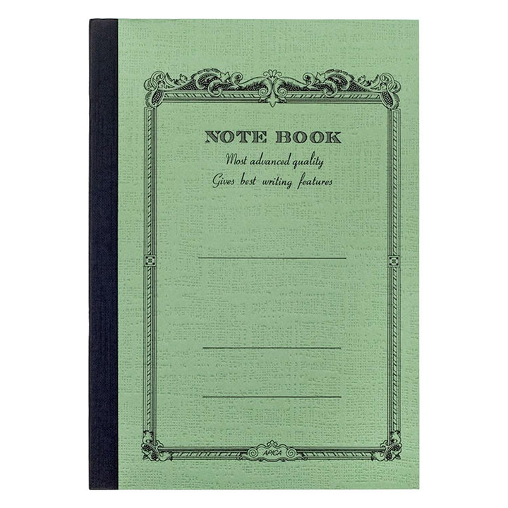 Apica Light Green CD10 4.2" x 5.8" Lined Notebook 52ct