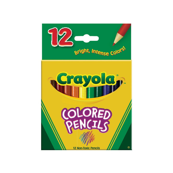 Crayola Short Colored Pencil Set 12 Count