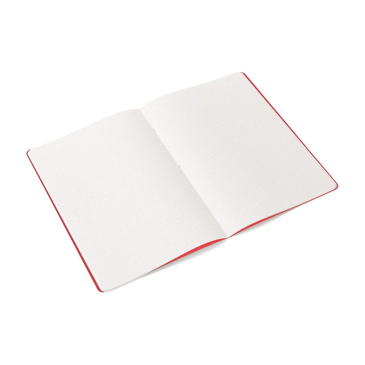 Fabriano Ecoqua 8.25" x 11.7" Stapled Grid Notebook 38 Sheets