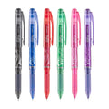 Pilot FriXion Point Assorted Colors 0.5mm Gel Pen 6 Pack thumbnail