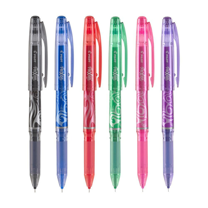 Pilot FriXion Point Assorted Colors 0.5mm Gel Pen 6 Pack
