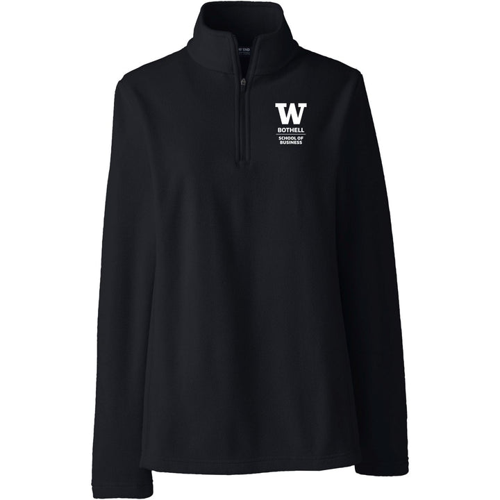 Lands' End Women's UW Bothell School of Business Thermacheck Fleece Quarter Zip