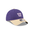 New Era Purple Gold Washington Huskies 2t Micro Logo Casual Classic Hat thumbnail