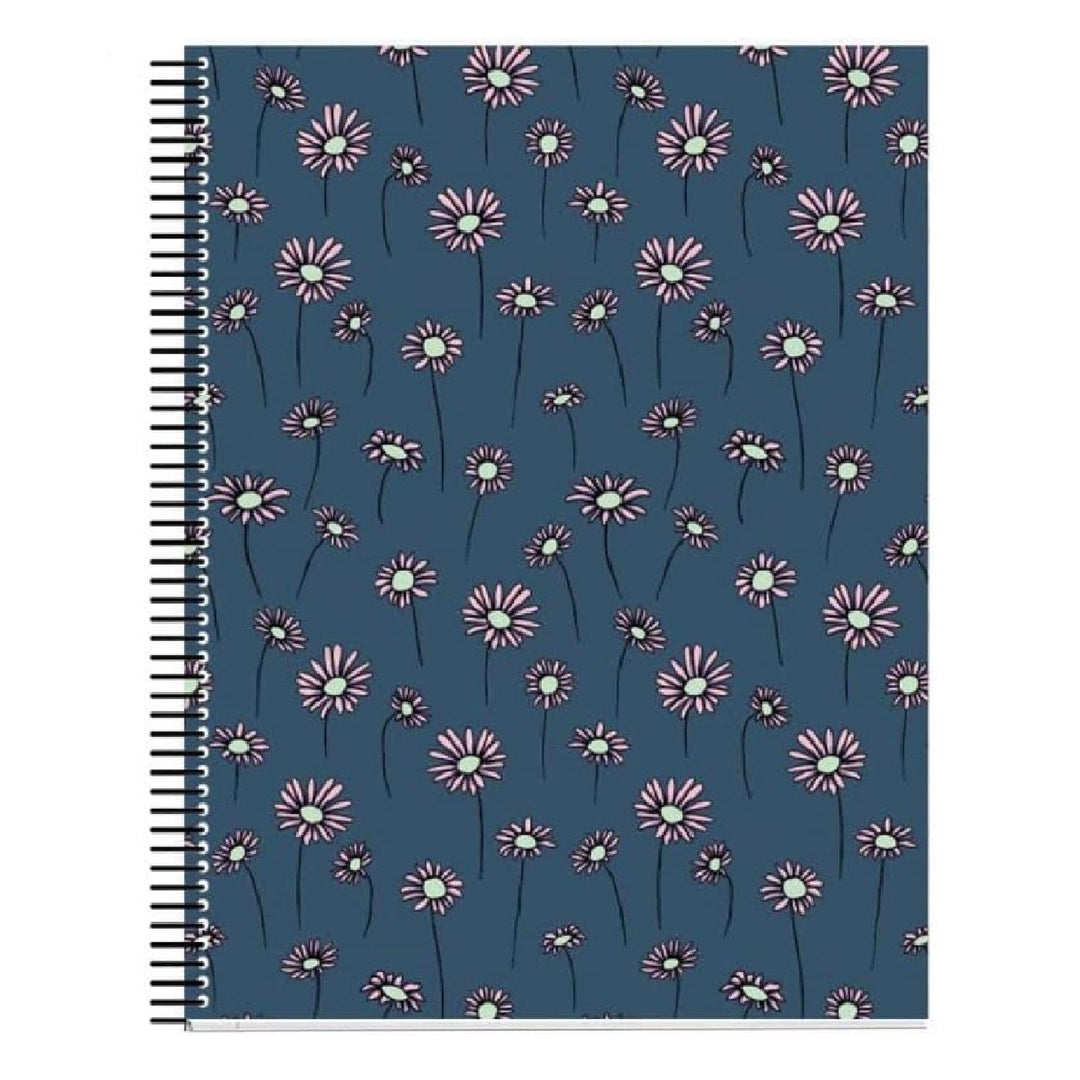 Miquel Rius Fashion Daisies 4 Subject Lined Spiral Notebook 120ct