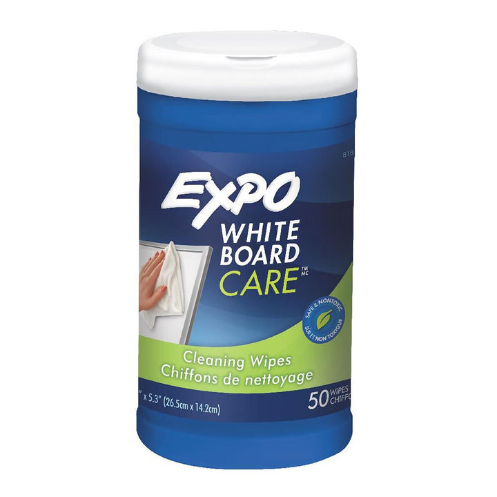 Expo Whiteboard Care Cleaning Wipes 50 Pack