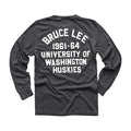 Roots of Fight Unisex Washington Huskies Bruce Lee UofW Long Sleeve Tee thumbnail