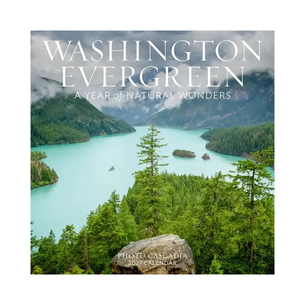 Washington Evergreen Wall 2027 Calendar