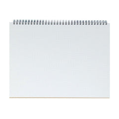 Maruman Black Mnemosyne 5mm Grid Top Spiral Notebook 70ct