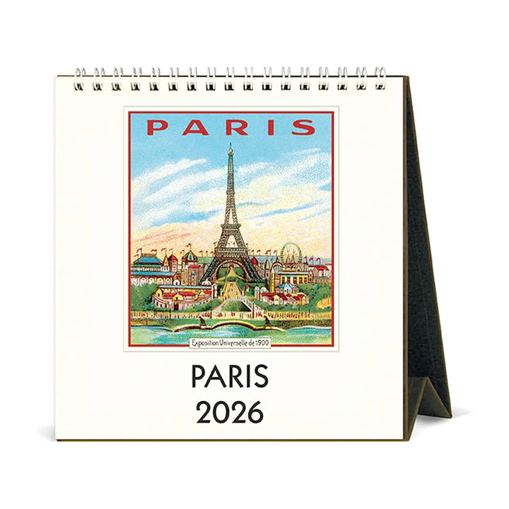 Cavallini Paris 2026 Desk Calendar