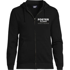 Photo of Lands' End Unisex UW Foster Alumni Full Zip Hoodie Sweatshirt.